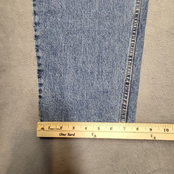 Vintage Deadstock Levis 560 Jeans Mens 40x30 Blue Loose Fit Tapered Leg Denim - Picture 8 of 12